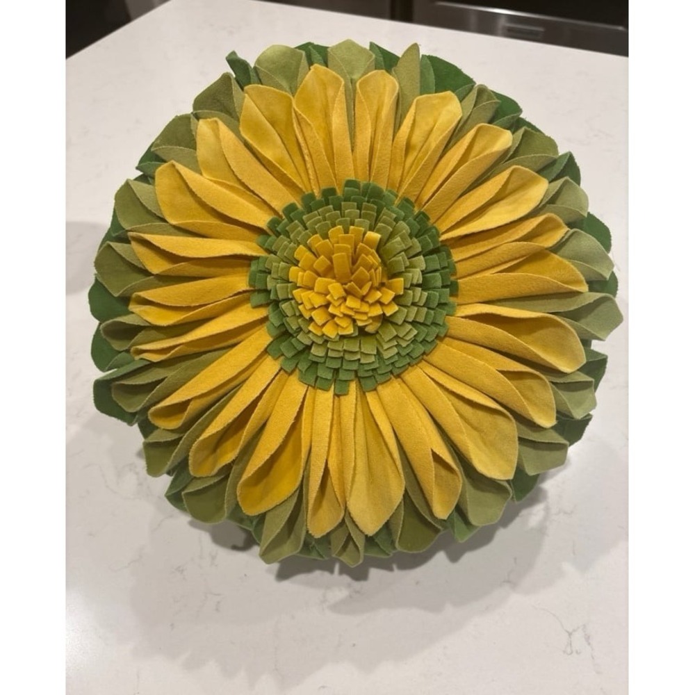 Unique Sunflower High Quality Boho Designer Throw pillow